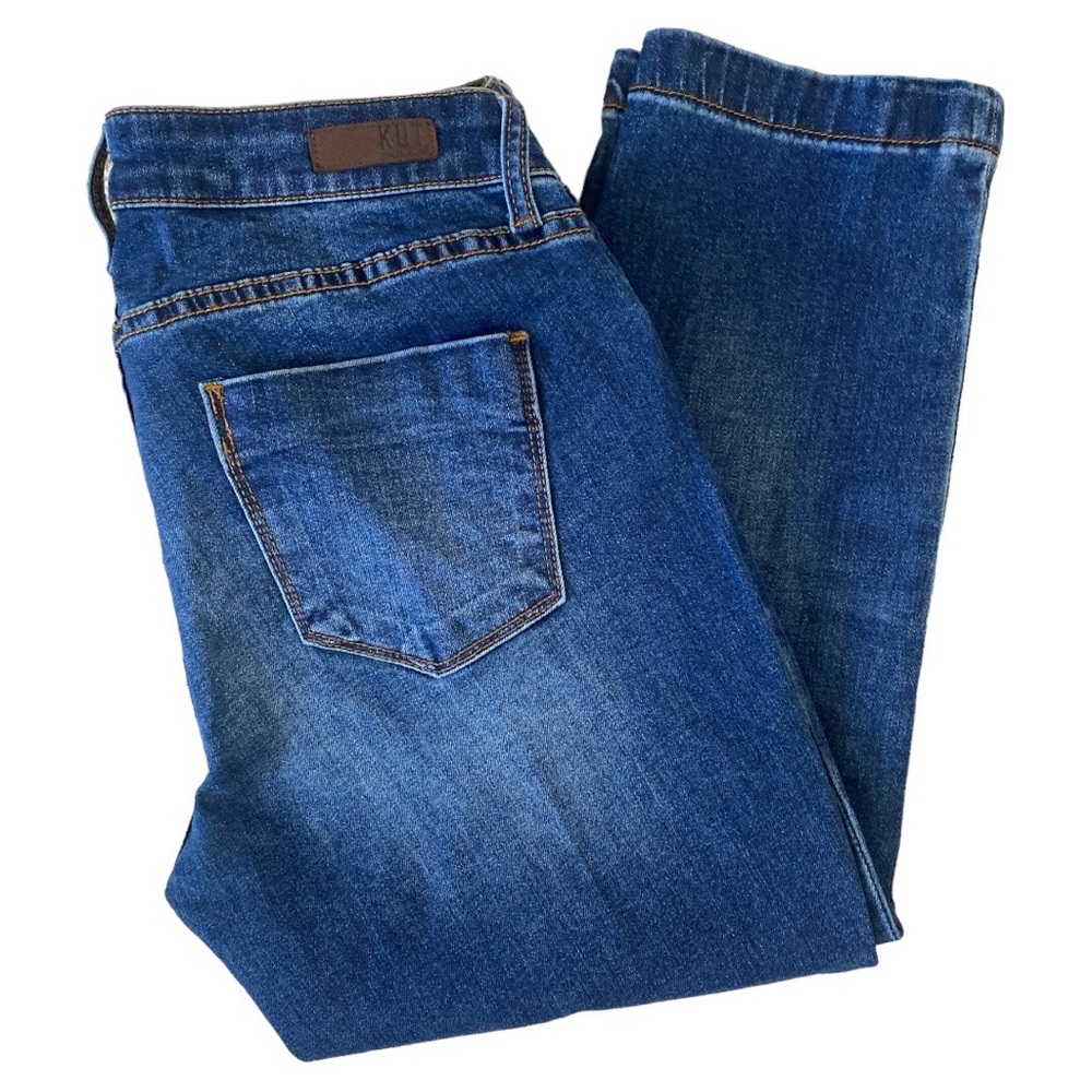Kut From The Cloth Crop Straight Leg Denim Women’s Petite Size 6